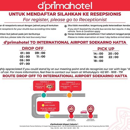 טנגרנג D'Primahotel Airport Jakarta 1 מראה חיצוני תמונה